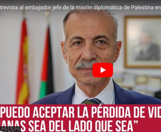 Entrevista al embajador de Palestina en España, Husni Abdel Wahed, tras los ataques de Hamás. "No puedo aceptar la pérdida de vidas humanas sean del lado que sean".